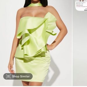 Lime Green dress